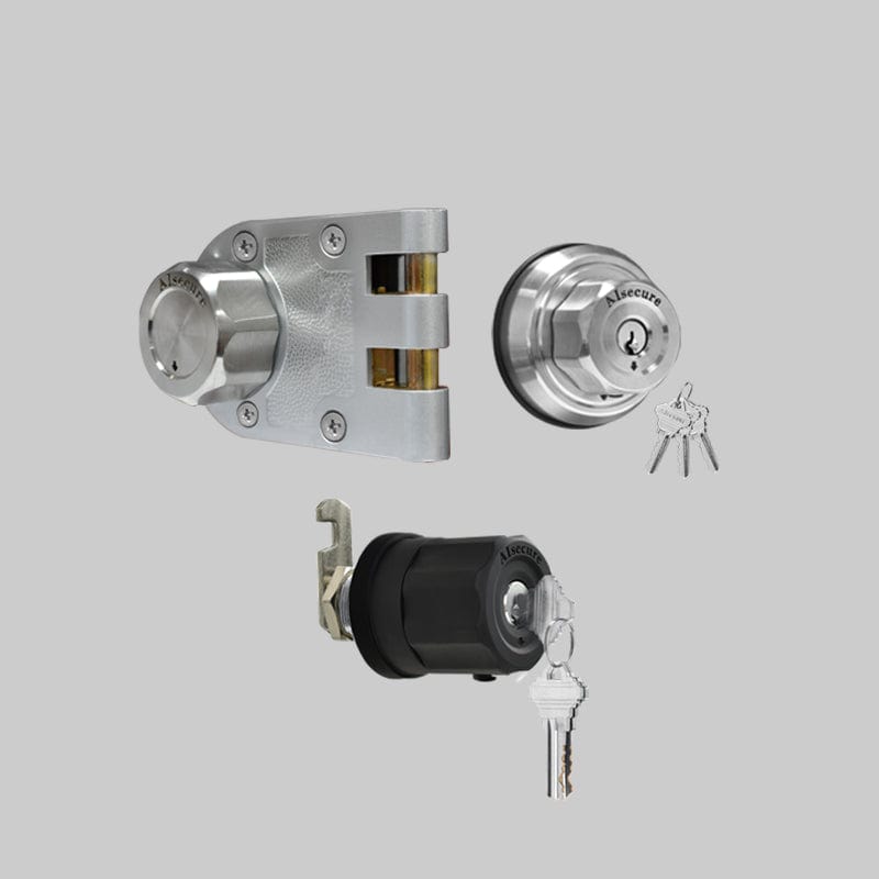Jimmy Proof Lock(A9) & Cabinet Cam Lock (A7) - Key aliked combo ,Schlage Keyway