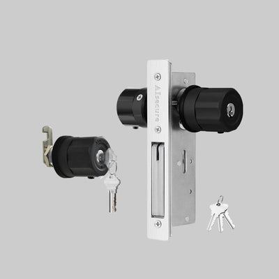 Storefort Door Lock(A5) & Cabinet Cam Lock (A7) - Key aliked combo ,Schlage Keyway