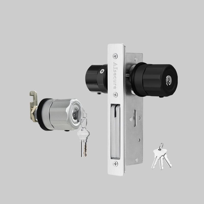 Storefort Door Lock(A5) & Cabinet Cam Lock (A7) - Key aliked combo ,Schlage Keyway